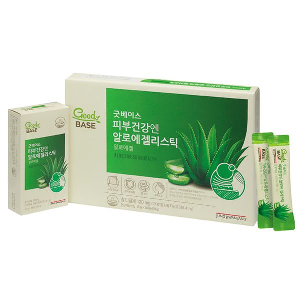 [보리보리] 정관장 굿베이스 피부건강엔 알로에젤리스틱 15g x 30포