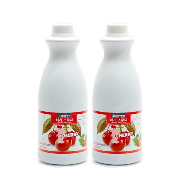 [하프클럽][기타] 쥬피터 체리 스무디 1.8kg 2개 음료 과일원액 쉐이크