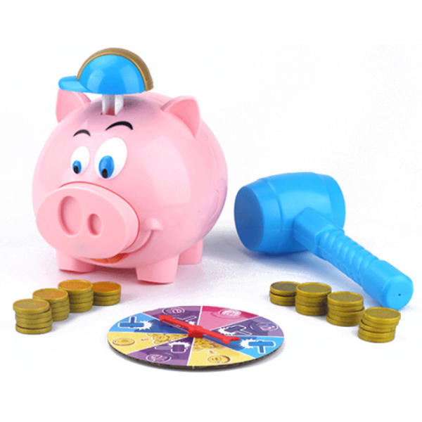 [보리보리] 케이맘 돼지저금통게임 복불복 뽑기 룰렛 보드게임 장난감 완구 토이 가족보드게임 파티게임 B459