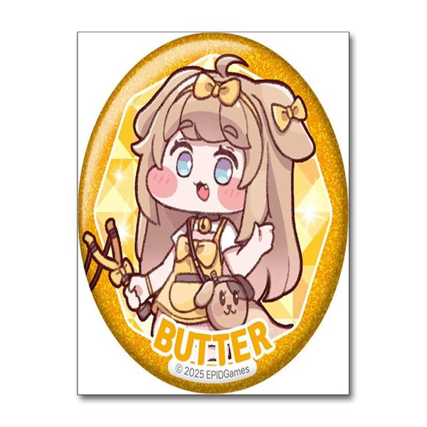 [보리보리] 제이북스 트릭컬 리바이브 글리터 캔뱃지 1 : 버터