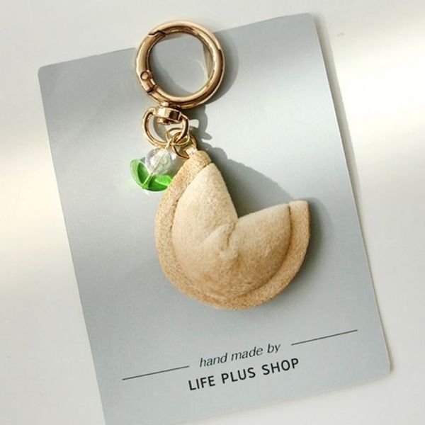 [하프클럽][모노무드] 모노무드 포춘쿠키 키링 커플 우정 고리 열쇠